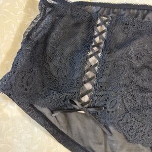 3 NWT Adore 2 pair Black 3XL and 1 pair Yellow 3X Lace Panties bundle